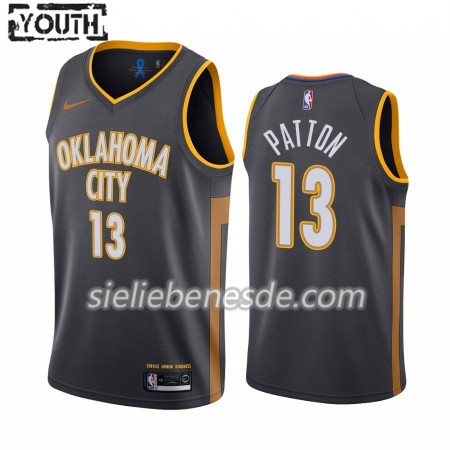 Kinder NBA Oklahoma City Thunder Trikot Justin Patton 13 Nike 2019-2020 City Edition Swingman